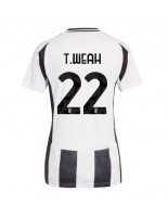 Juventus Timothy Weah #22 Domácí Dres pro Dámské 2024-25 Krátký Rukáv